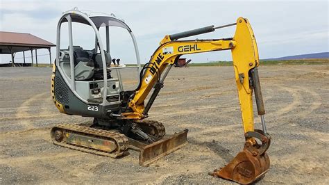 gehl mini excavator sale|gehl mini excavator models.